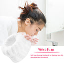 Yoga Running Wristbands for Washing Face SPA Absorbent Sweatband (White) Newly