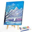 Season Tree 40x50cm Oil Paint By Numbers Picture DIY