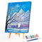 Season Tree 40x50cm Oil Paint By Numbers Picture DIY