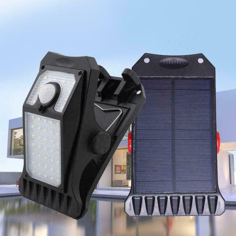 Solar Motion Sensor Security Lights Wireless Outdoor Camp Lighting Hiking V7W6