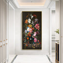 Oil Paint By Numbers Picture DIY Drawing Painting Colorful Flower Handmade Art