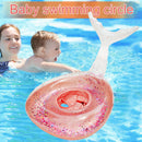 Inflatable PVC Swim Rings Seat Sequins Mermaid Floating Circle Beach Playi