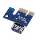 PCIe X1 Adapter PCI E 1X to USB 3.0 Female for PCI Express Riser Mining