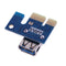 PCIe X1 Adapter PCI E 1X to USB 3.0 Female for PCI Express Riser Mining