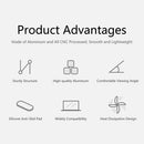 Aluminum Alloy Laptop Computer Stand Holder Notebook PC Desk Support Bracket