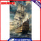 Sailboat Oil Paint By Numbers Kits Canvas Picture Wall Art DIY Craft Coloring