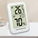 Electric Digital Temperature Humidity Meter Thermometer Hygrometer (White)