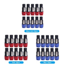10pcs NL4FC Speaker Connectors 4 Pin Male Audio Speakon Ohm Plug (10x Red)