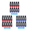10pcs NL4FC Speaker Connectors 4 Pin Male Audio Speakon Ohm Plug (10x Red)