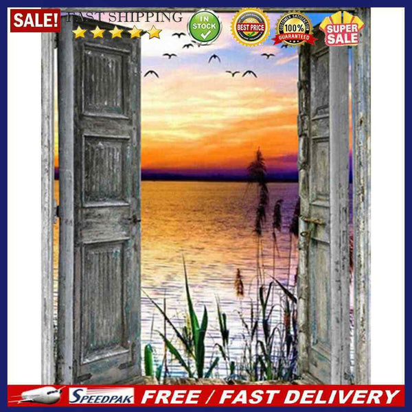 5D Diamond Painting Kit Abstract Full Round Drill DIY Art Crafts Mosaic Pic