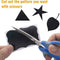 40x Kitchen Accessories Blackboard Stickers Labels Rewritables White With K9I8