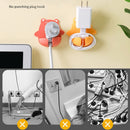 Decor Power Plug Holders Wire Plugs Organizer Storage Hook Socket Fixer Rack