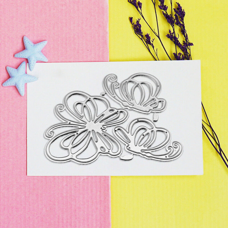 Silicone Butterfly Shape Seal DIY Stamping Scrapbook Paper Cut This Album Tool