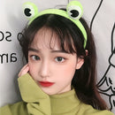 Cute Skincare Hair Band Funny Frog Makeup Headband Washing Face Hairband