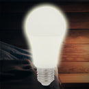 LED Sensor Light Bulb E27 Dusk to Dawn Lighting Bulbs (12W Warm White) Newly