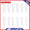 120pcs Nail Pieces Scaled Nail Extension Mold Glue Pointed Nails Manicure Tools