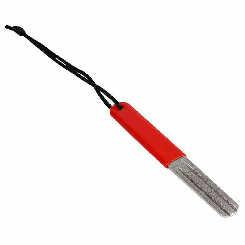 Diamond Fishook Fishing Hook Hone Sharpening Fishing X9I2 File Sharpening C0C2