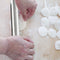 3pcs Stainless Steel Rolling Pin Non-stick Pastry Kitchen Baking Tool(L)