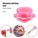 Point Drill Diamond Painting Clay Mud with Box for Pasting Rhinestone Beads K
