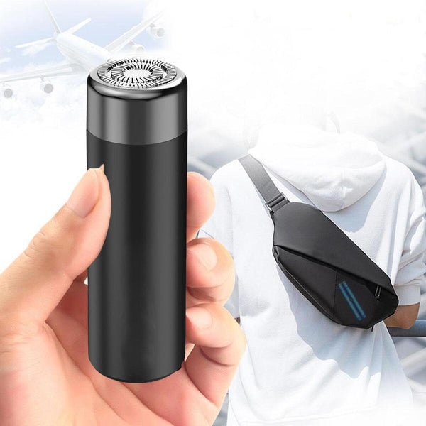 Men's Portable Mini Pocket Size Electric Razor Hair Charging, Remover R7H3
