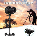 Portable S40 Aluminum Alloy Handheld Stabilizer Steadycam for DSLR DVD Cam