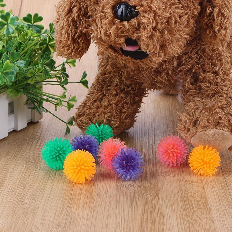 10pcs Funny TPR Pet Cat Ball Toys Cat Playing Ball 3.5cm Pet Supplies