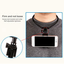 Mobile Phone Holder Collar Bracket Hands Free Hang Neck Video Selfie Stand