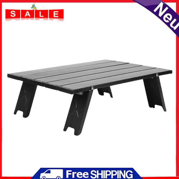 Outdoor Picnic Mini Folding Table Home Bed Computer Aluminum Collapsible Desk