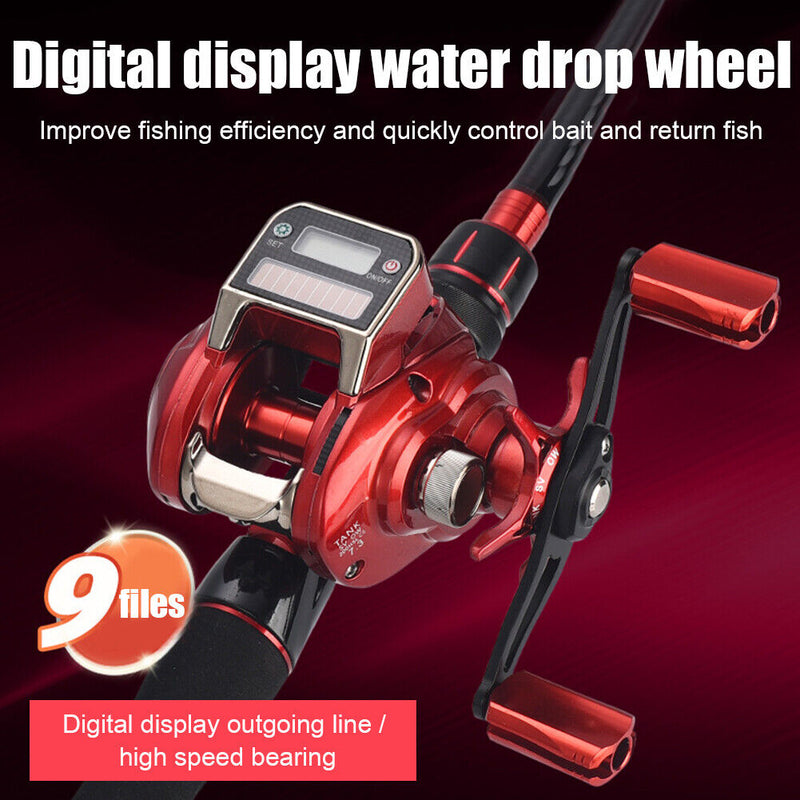 7.3/1 19+1BB 5kg Braking Force Low Profile Baitcasting Fishing Reel (Right)