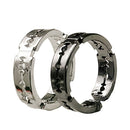 Biker Gothic Adjustable Rock Hip Hop Lover Couple Punk Bladed Ring Promise
