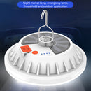 #A Outdoor Hiking LED Solar Light 600LM 5 Mode Tent Lamp Remote Control Light