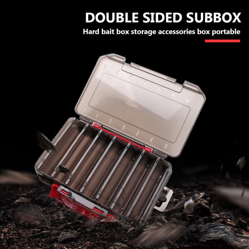 For Artificial Bait Double Side Fishing Lure Box Organizer Lure Fishing Tackl