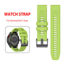 #A Silicone Wriststrap for Garmin Fenix 7 Watch Strap Replacement Sport Watchban