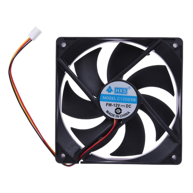 120mm 120x25mm 12V 3Pin DC Brushless PC Computer Case Cooler Fan
