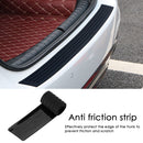 35.8 inch Rubber Trunk Door Entry Protector + Double-Sided Tape for Car SUV