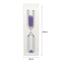 3min Crystal Hourglass Sandglass Sand Clock Kids Timers Craft Gift Ornament