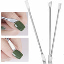 Tool DIY Art Tips Stainless Steel Dual-ended Remover Pusher Nail Cuticle