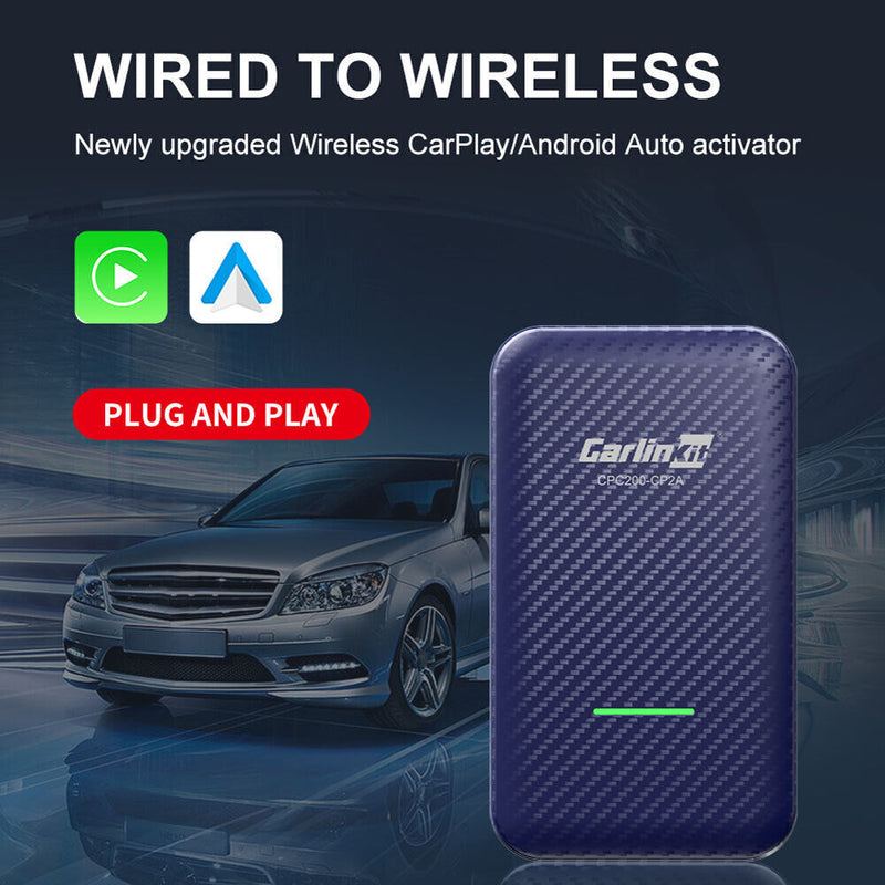 Carlinkit 4.0 for Wireless CarPlay Android Auto Dongle Car Player Activator Tool
