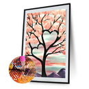 5D DIY Full Drill Diamond Painting Love Tree Cross Stitch Mosaic Home Decor Kit