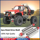 2pcs Metal Drive Shaft Drive Axle for 1/10 RC Rock Crawler Car Axial SCX10