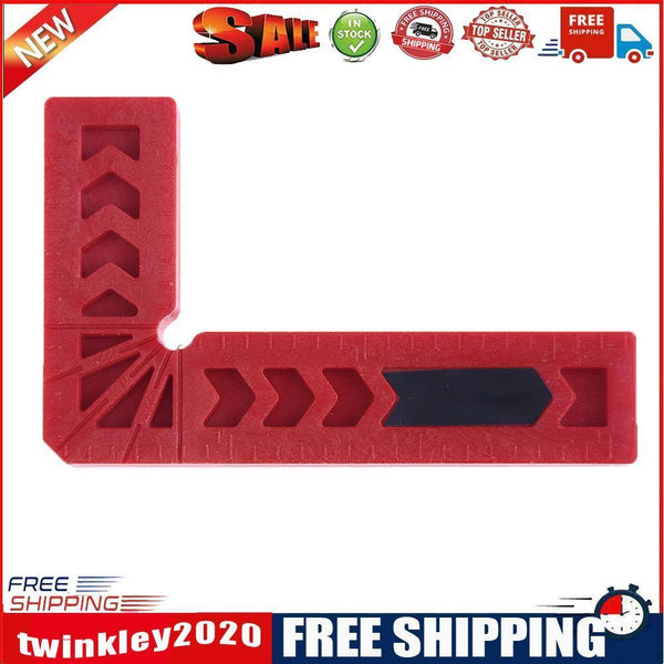 L Shape Right Angle Ruler Carpentry Measuring Gauges Positioning Tool(3inch