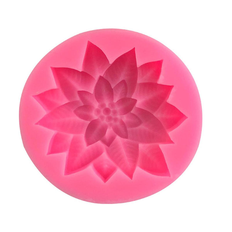 Holly Leaf Silicone Mold Cake Baking Chocolate Candle Tools Christmas Decor`