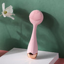 Electric Woman Facial Cleaning Brush Waterproof Acoustic Vibration Cleanser Tool