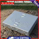 Mini Folding Oven Portable Picnic Solid Fuel Outdoor Camping Alcohol Oven