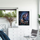 11CT Full Embroidery DIY Butterfly Girl Stamped Cross Stitch Art Needlework Kit