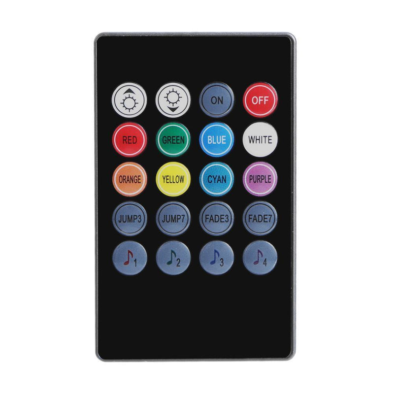 20 Keys Music IR Controller Sound Sensor Remote Control for RGB LED Strip Newly