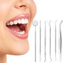 6pcs Dental Tool Set Kit Dentist Teeth Clean Hygiene Z8L7 Care 2Q6W J1V5