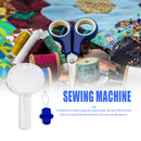 Needle Threader with Magnifying Glass for Elderly Sewing Needle DIY Guide Tools