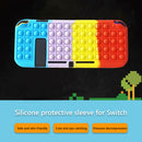 Silicone Soft Protective Cover for NS Switch Console Push Bubble Case (5) Newly