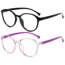 Online Classes Anti-blue Light Ultra Light Frame Round Eyeglasses Kids Glasses